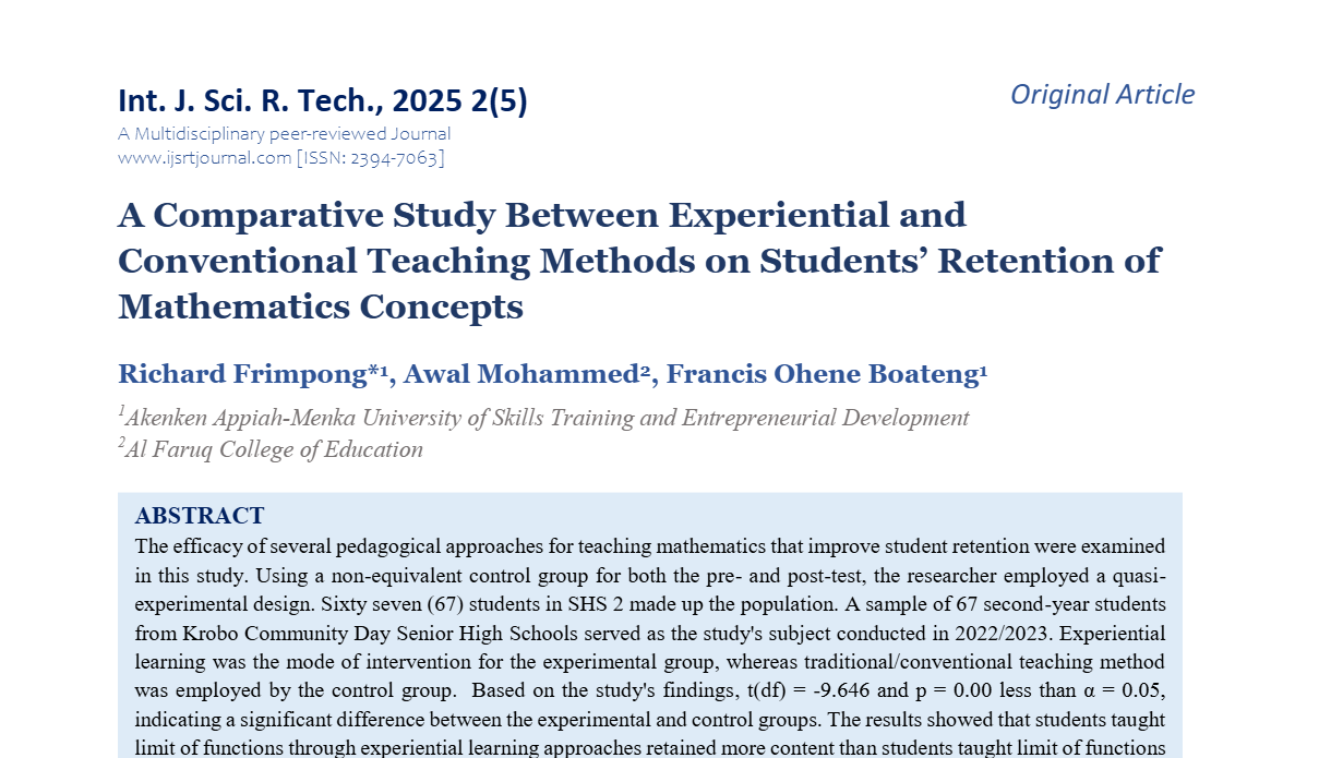 IJSRT Journal