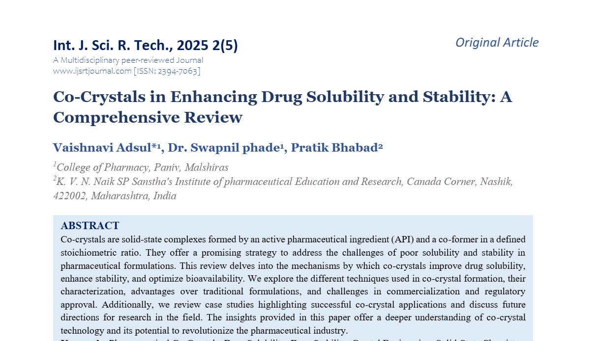 IJSRT Journal