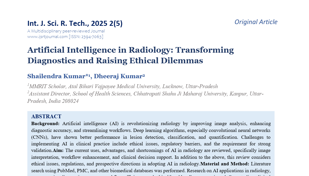 IJSRT Journal