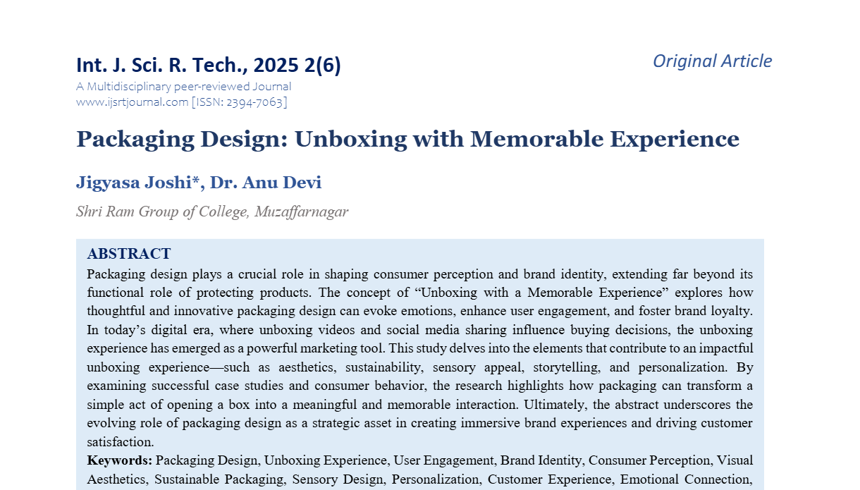 IJSRT Journal