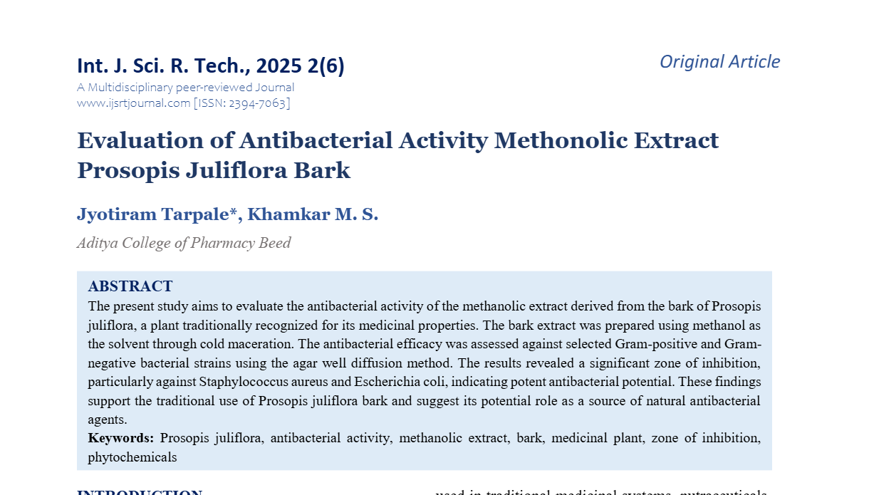 IJSRT Journal