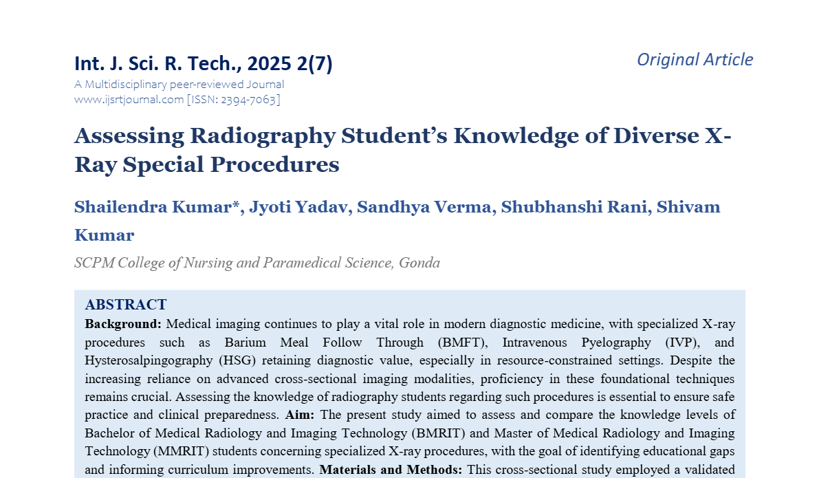 IJSRT Journal