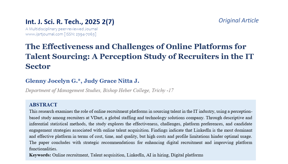 IJSRT Journal