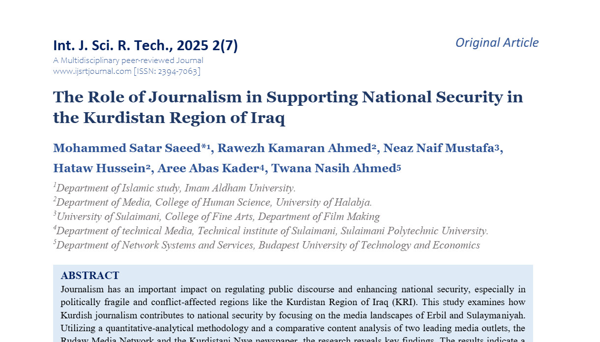 IJSRT Journal