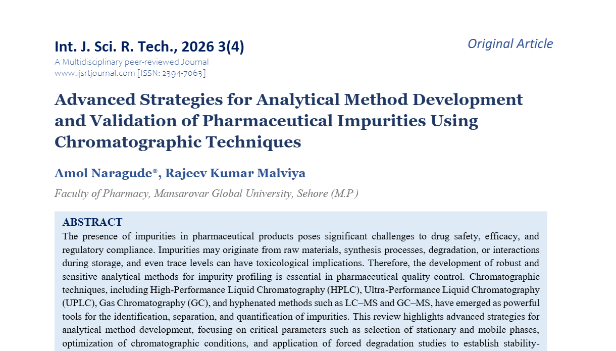 Advanced Strategies for Analytical Method Development and Validation of ...