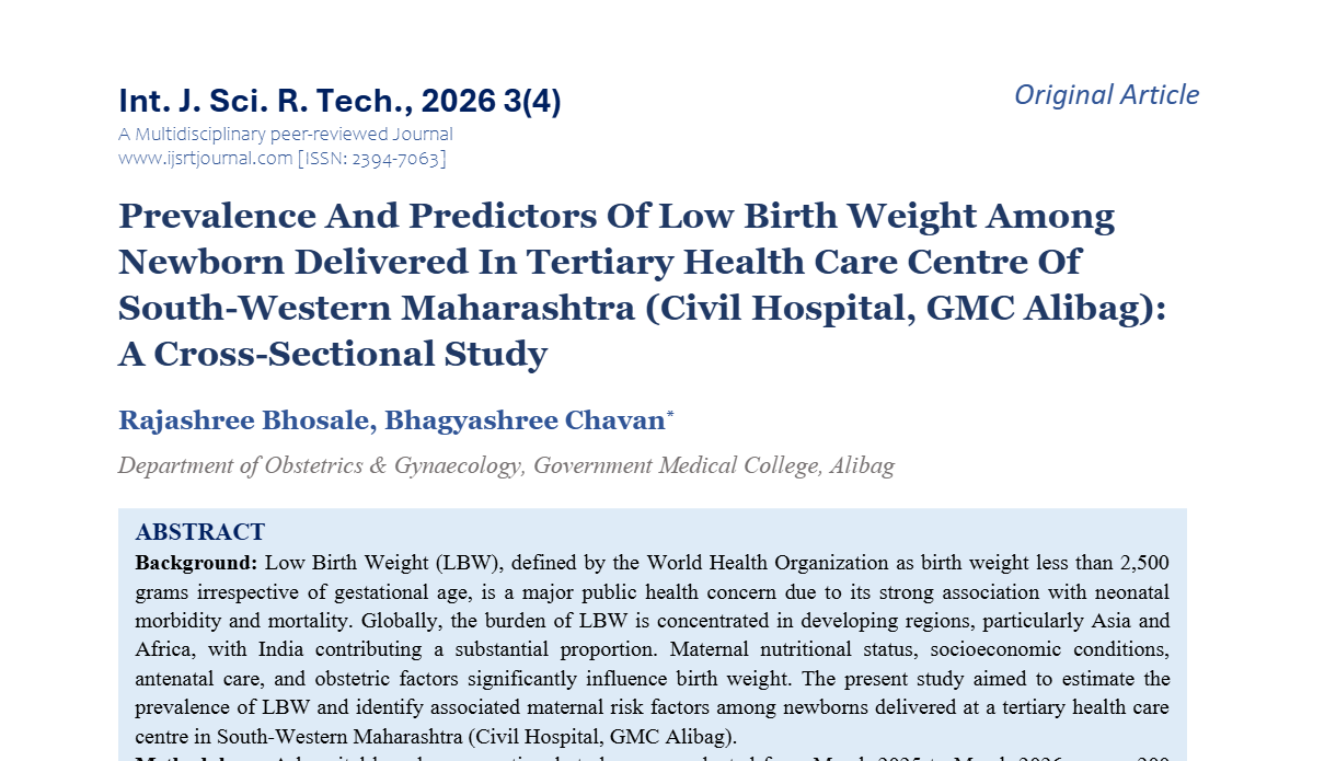 IJSRT Journal