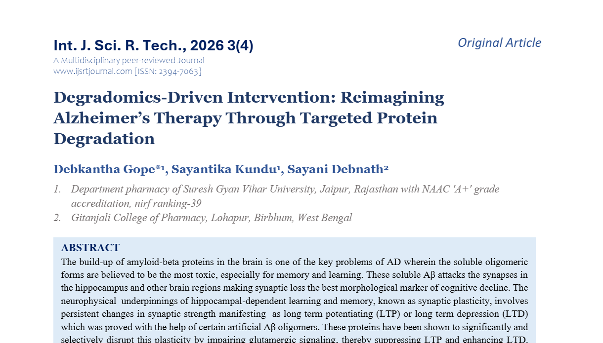 IJSRT Journal