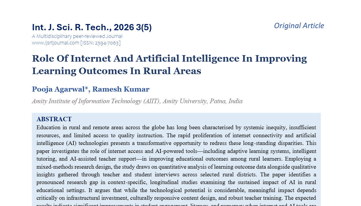 IJSRT Journal