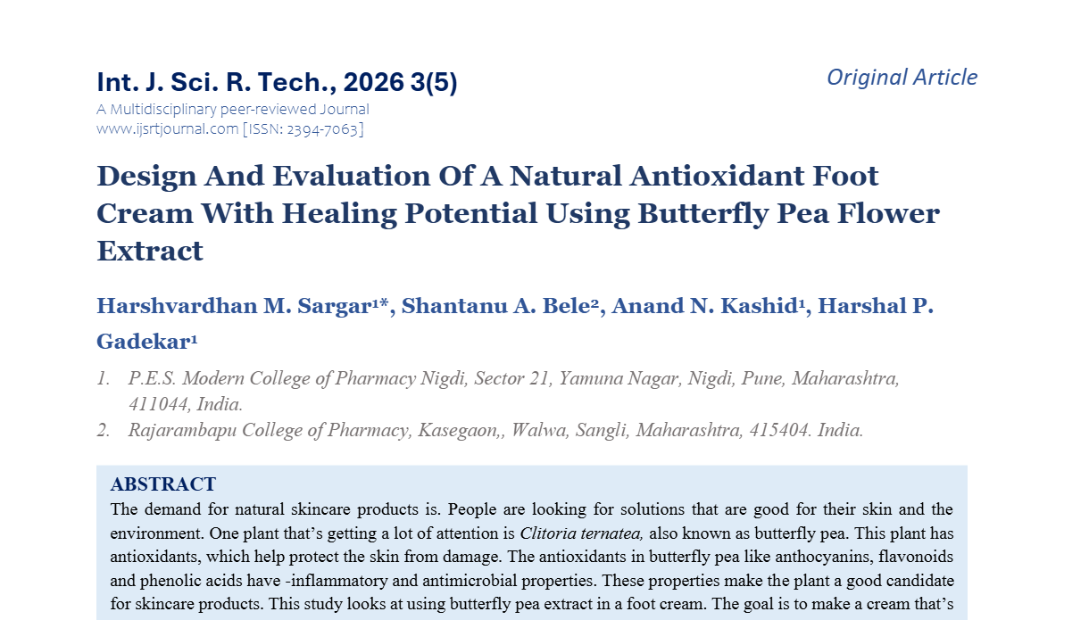 IJSRT Journal