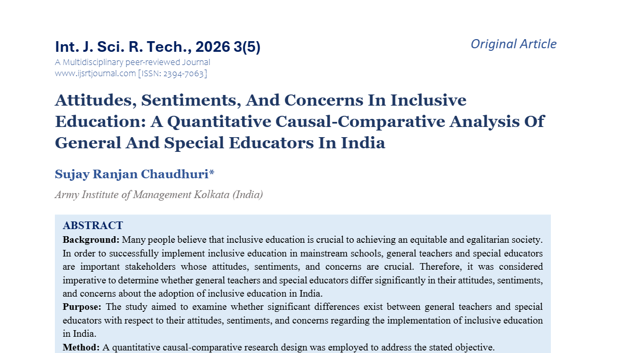 IJSRT Journal
