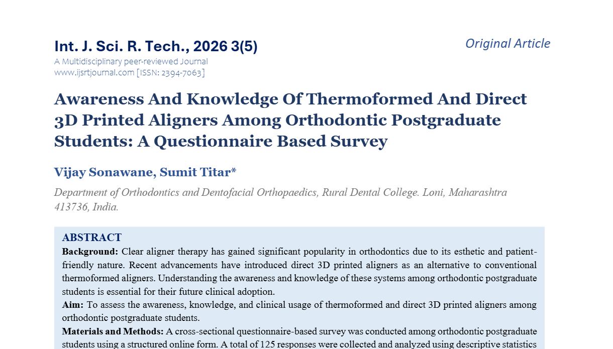 IJSRT Journal