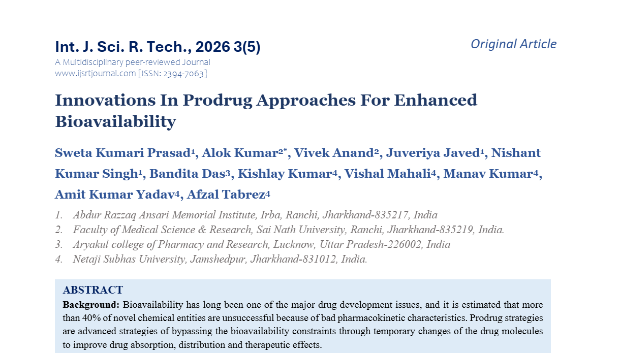 IJSRT Journal