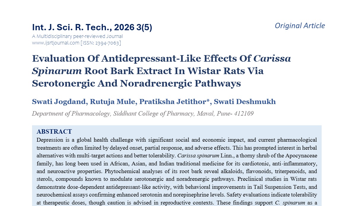 IJSRT Journal