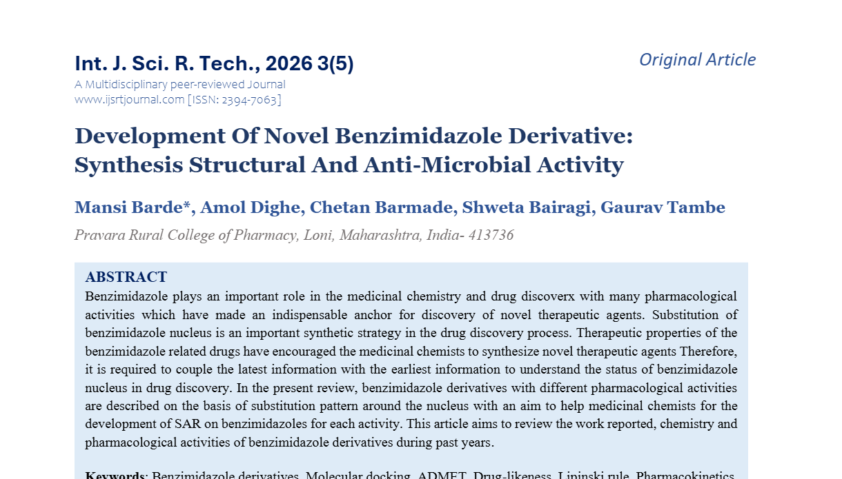 IJSRT Journal