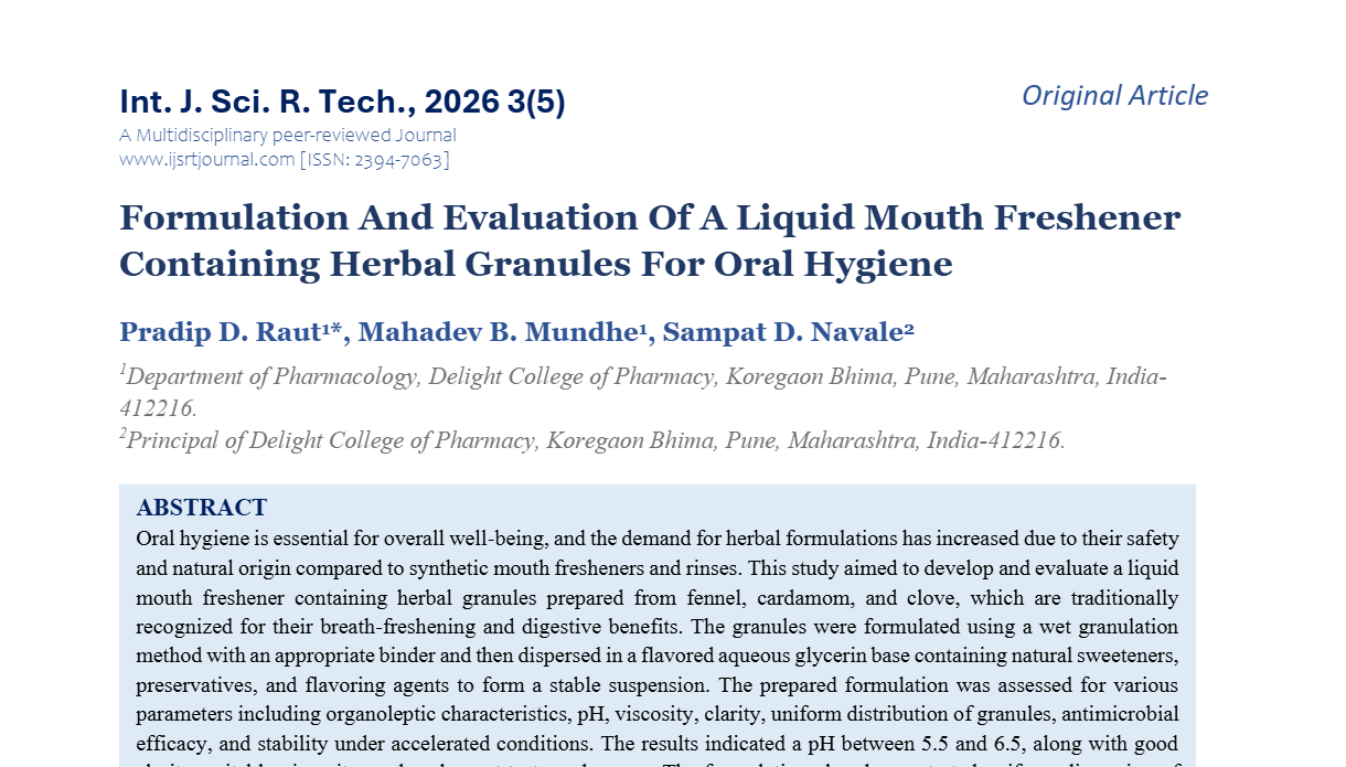 IJSRT Journal