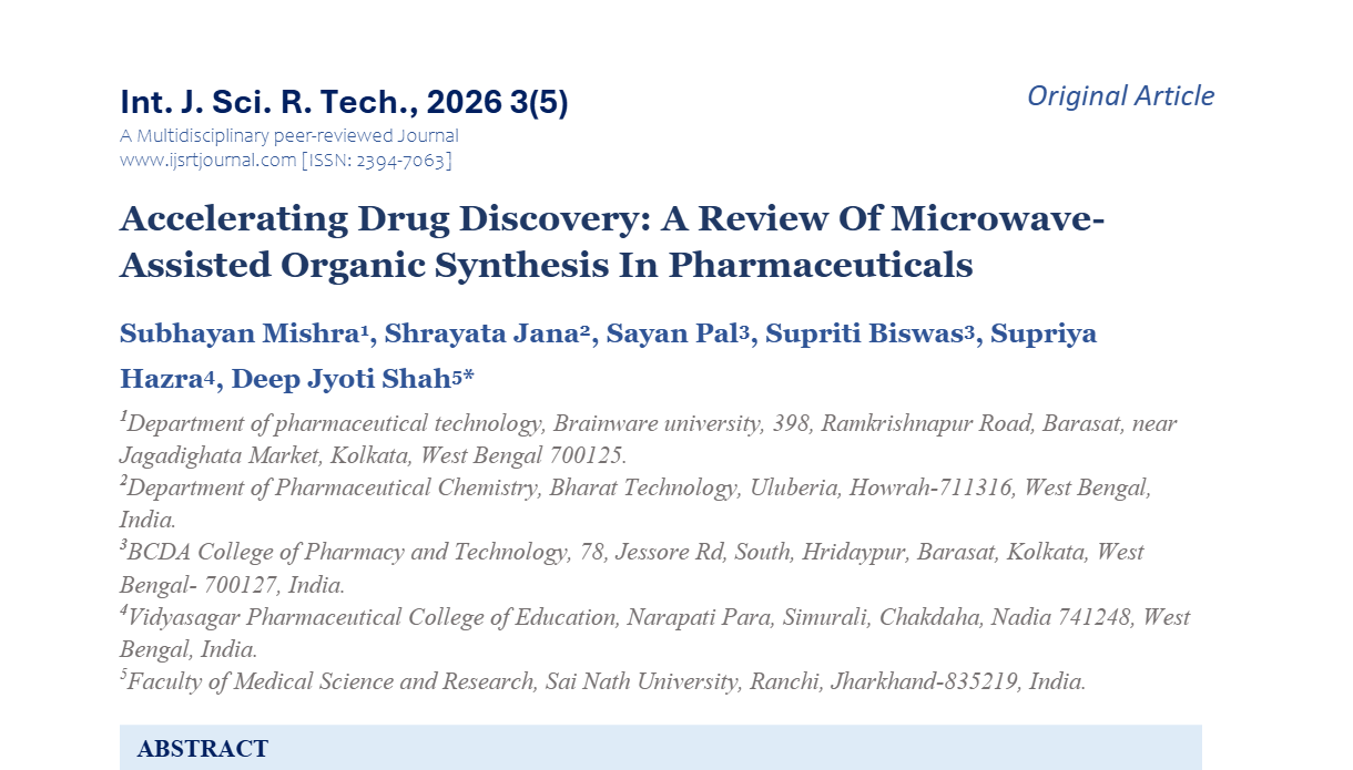 IJSRT Journal
