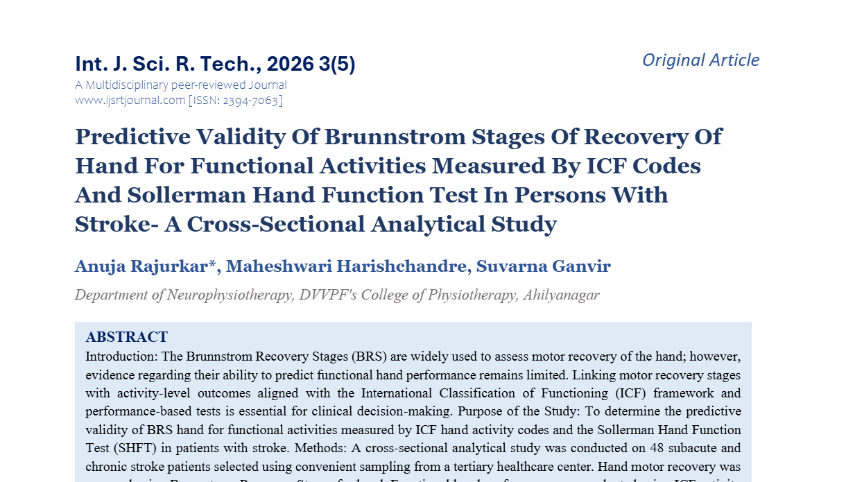 IJSRT Journal