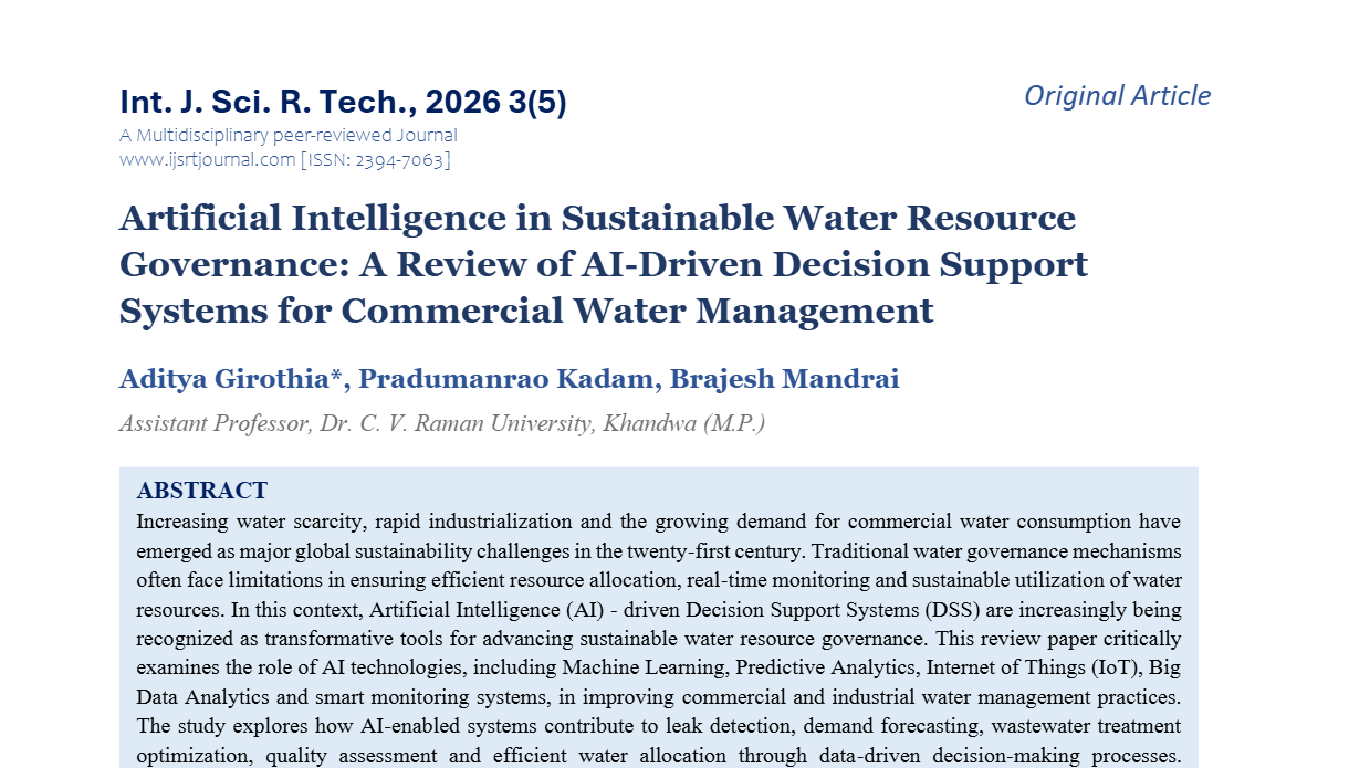 IJSRT Journal