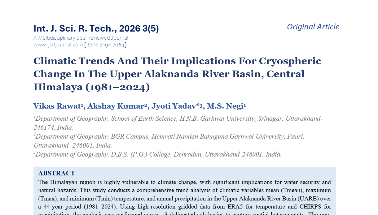 IJSRT Journal