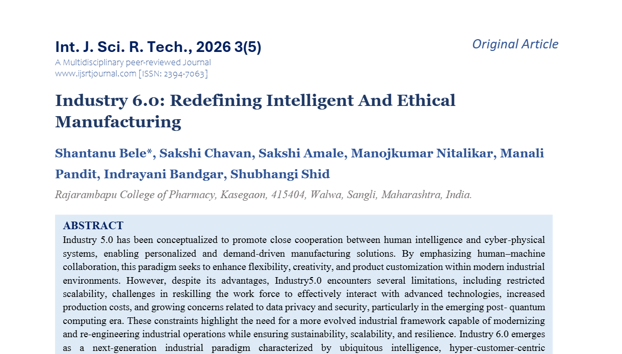 IJSRT Journal