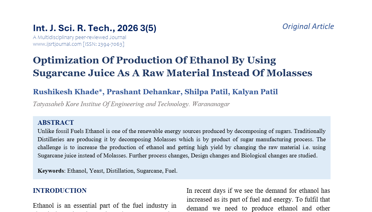 IJSRT Journal