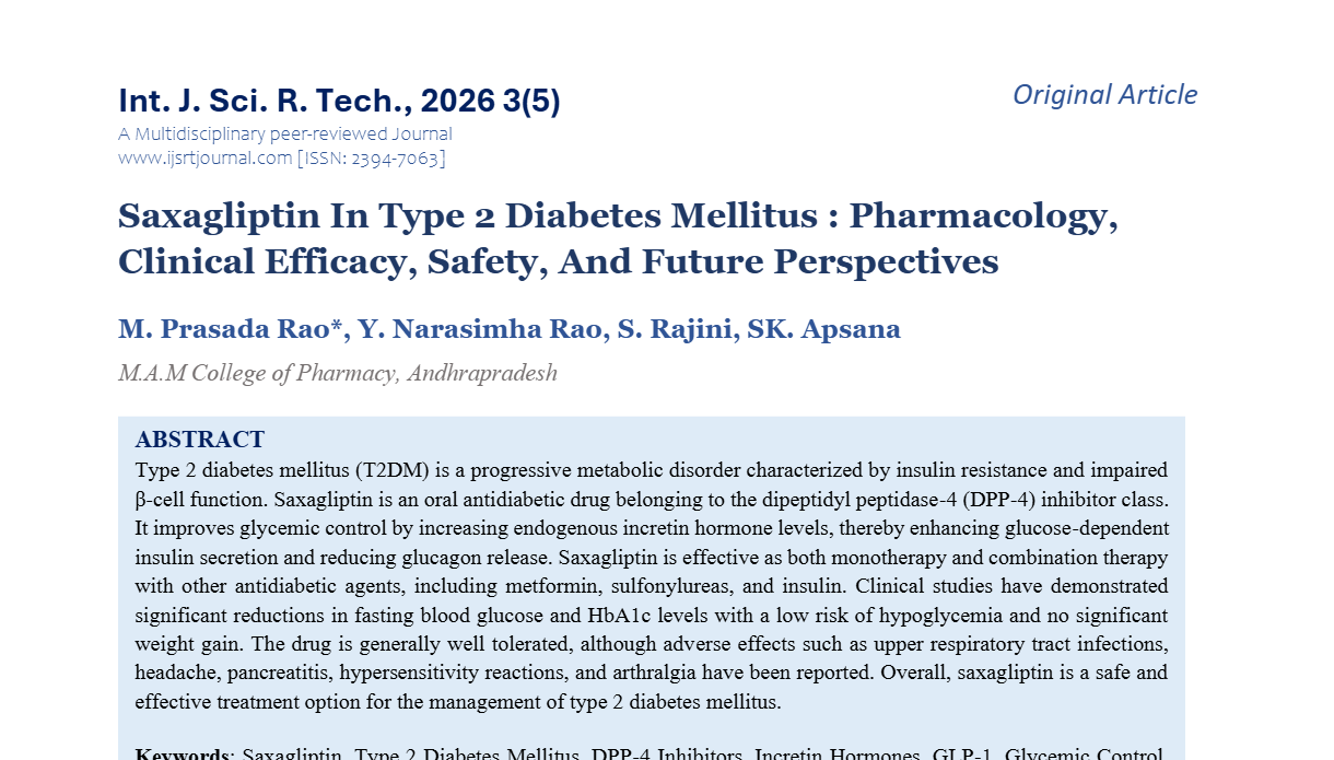 IJSRT Journal