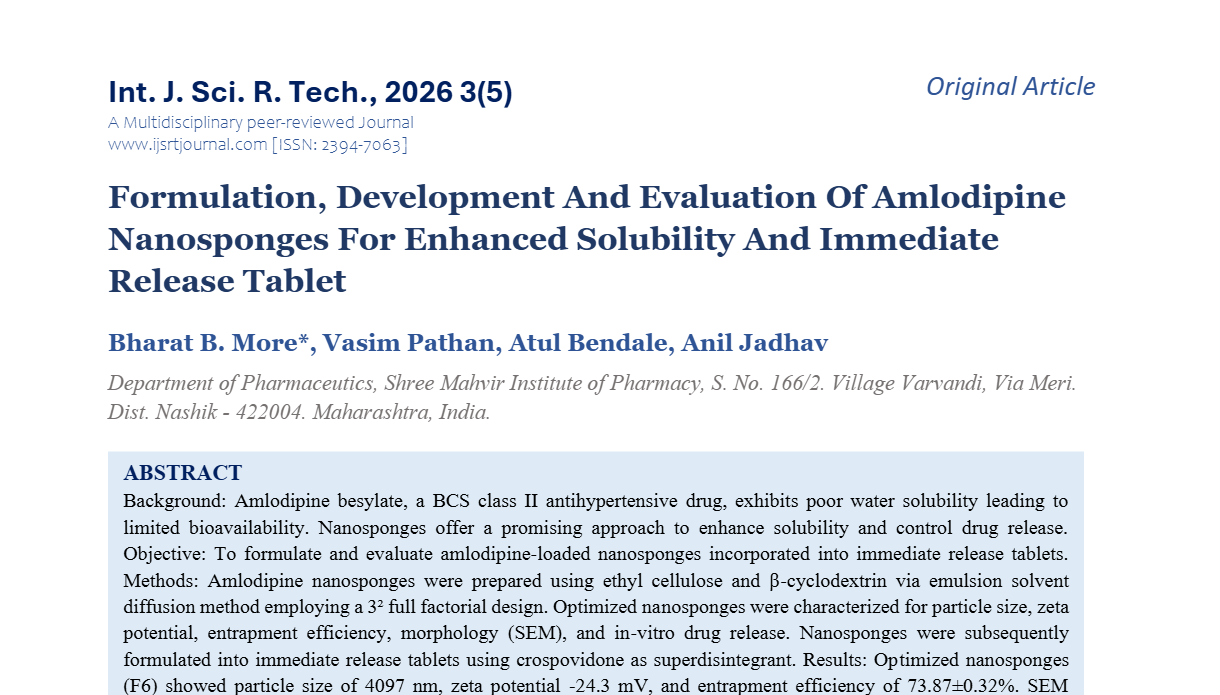 IJSRT Journal