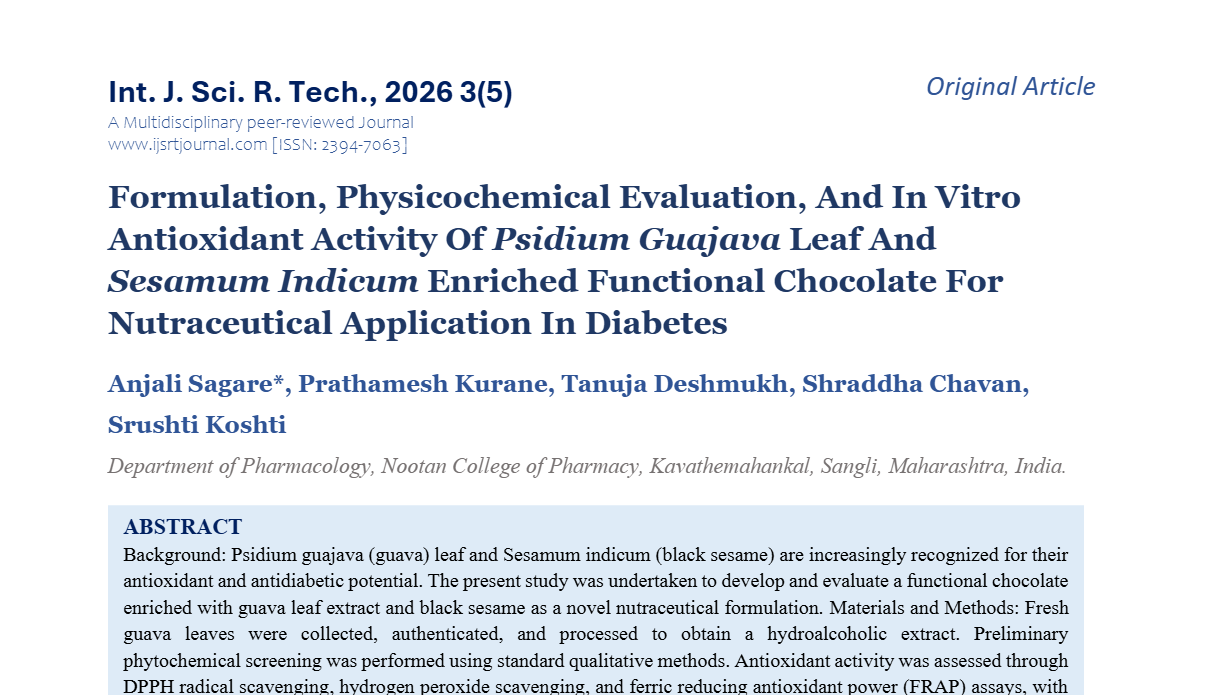 IJSRT Journal