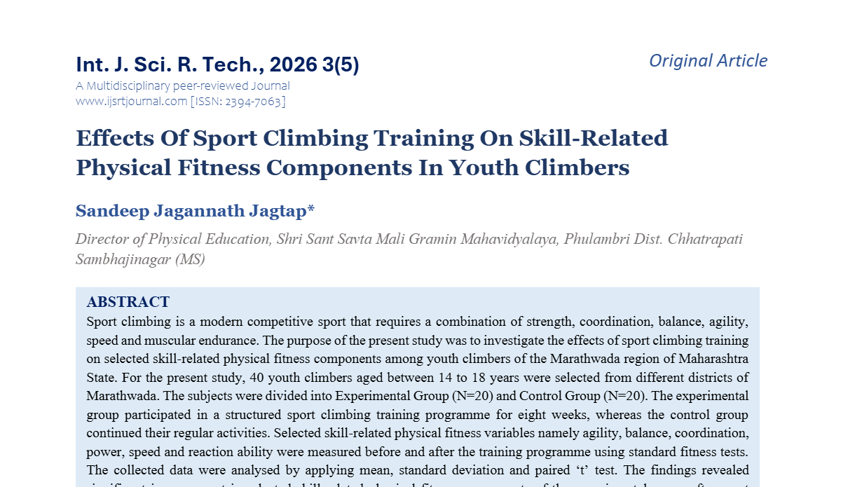 IJSRT Journal
