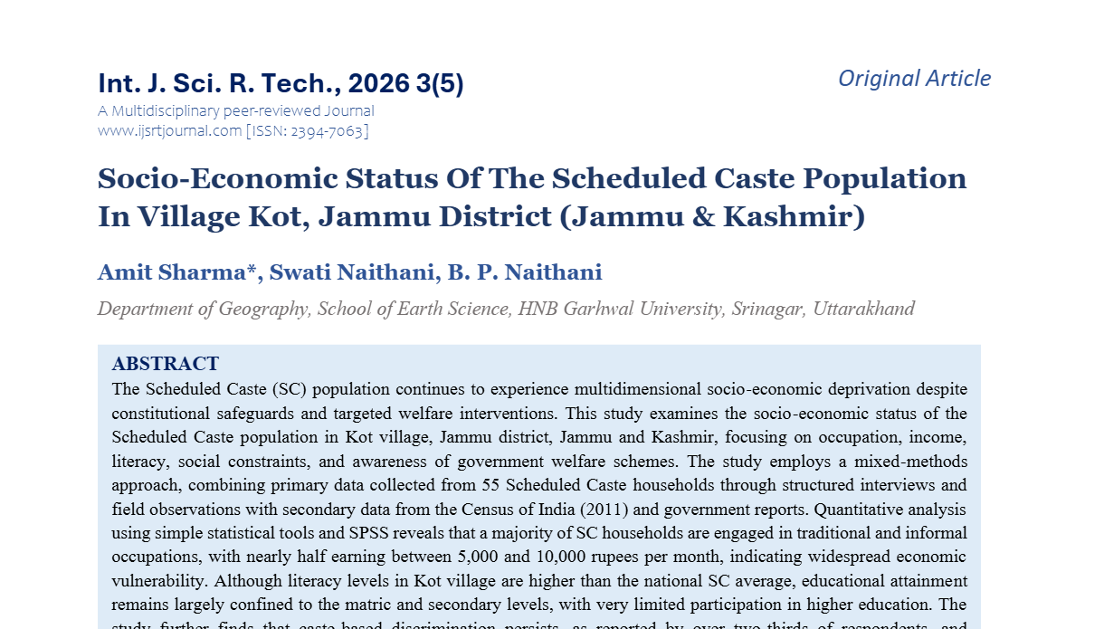 IJSRT Journal