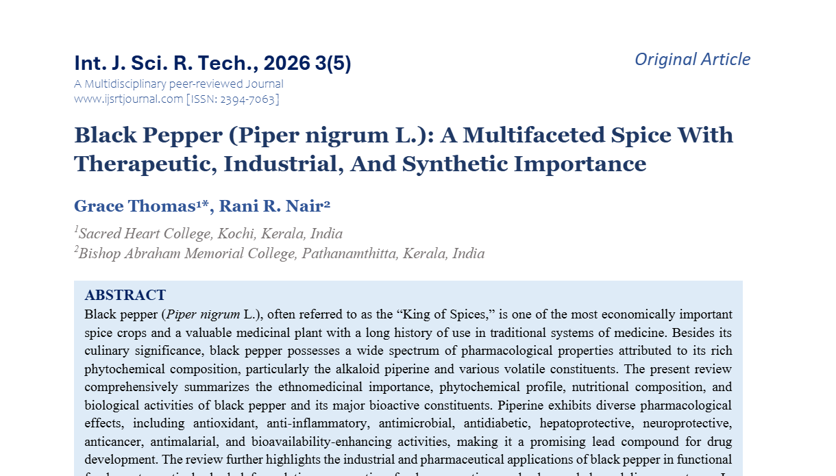 IJSRT Journal