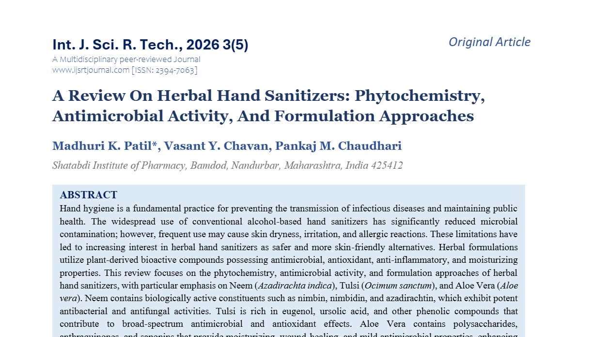 IJSRT Journal