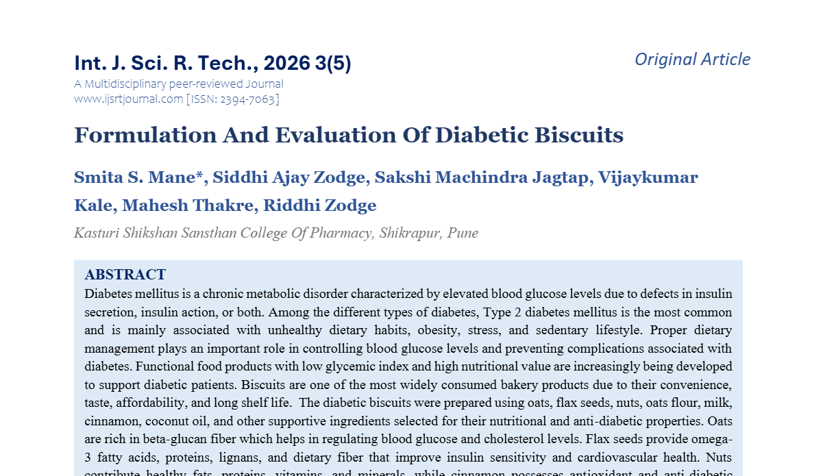 IJSRT Journal