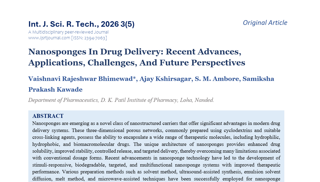 IJSRT Journal