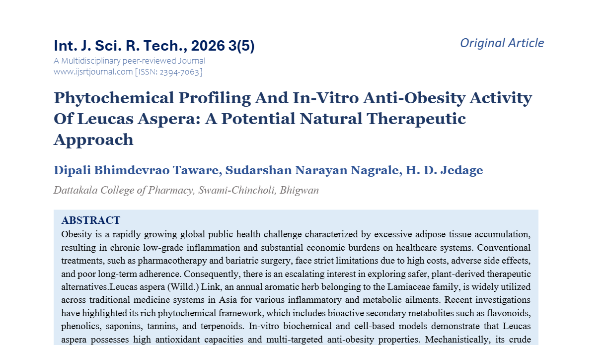 IJSRT Journal