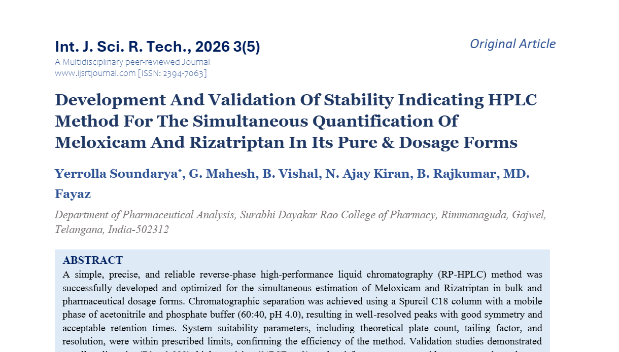 IJSRT Journal
