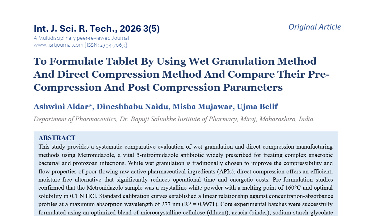 IJSRT Journal
