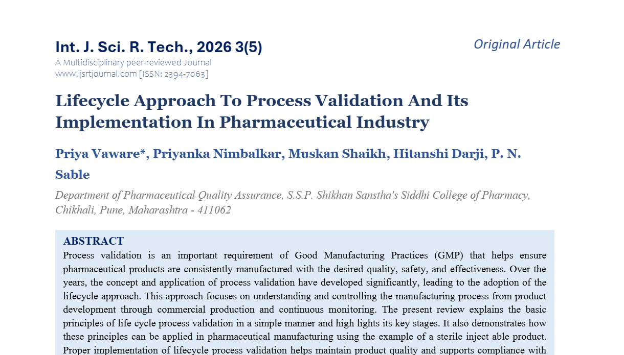 IJSRT Journal