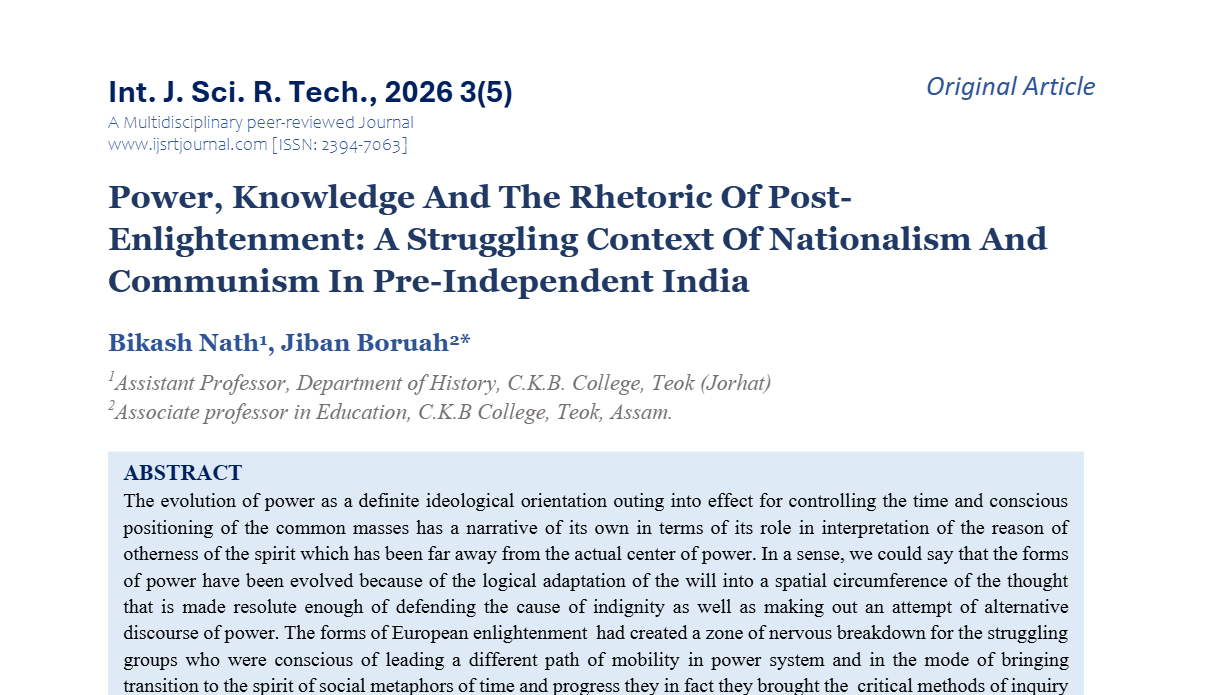 IJSRT Journal