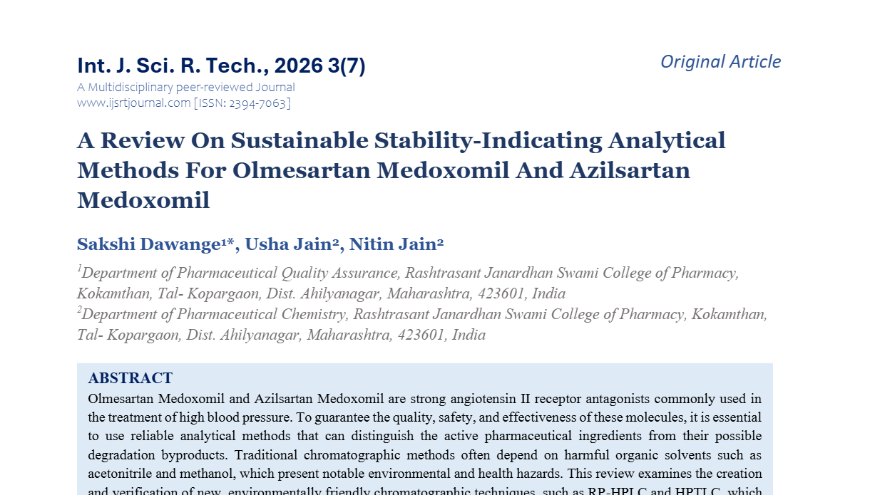 IJSRT Journal