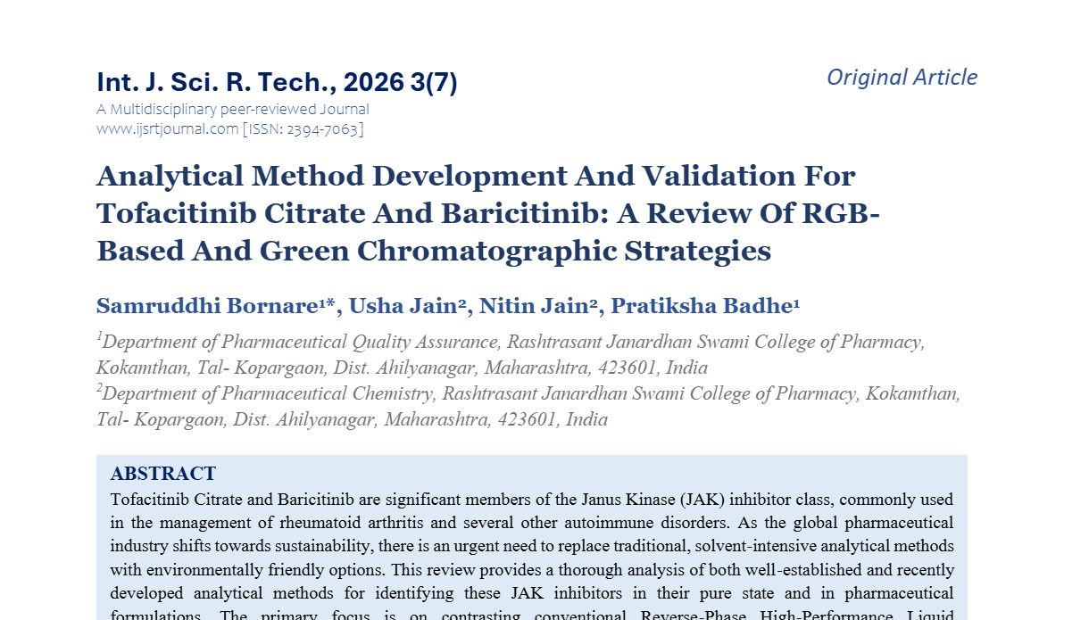 IJSRT Journal