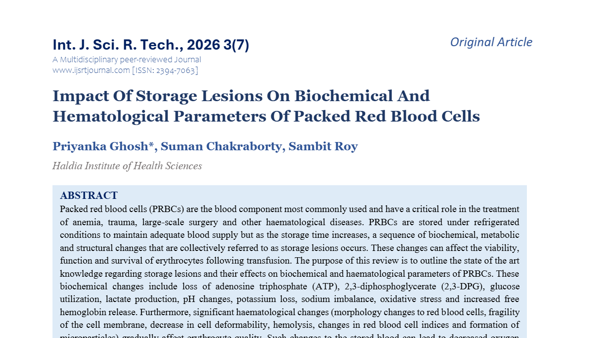 IJSRT Journal