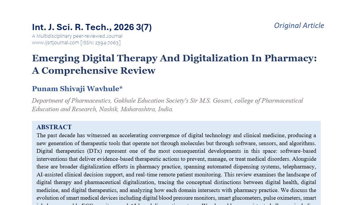 IJSRT Journal