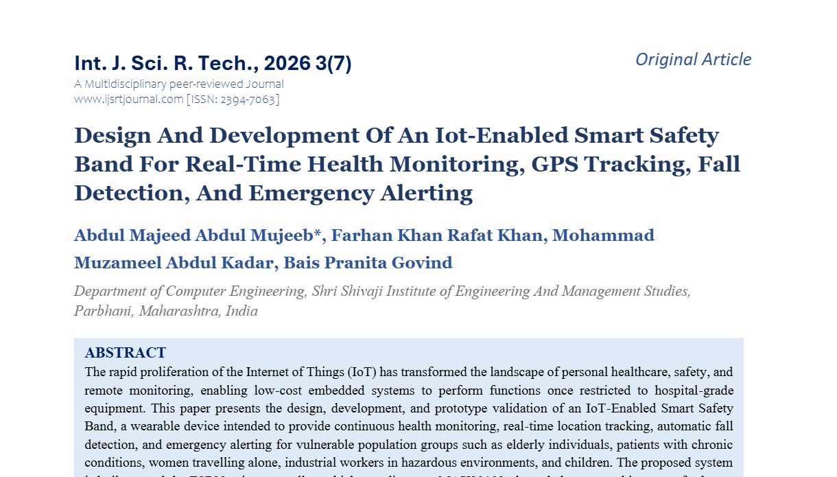 IJSRT Journal