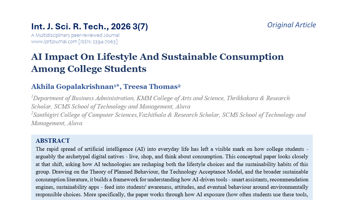 IJSRT Journal