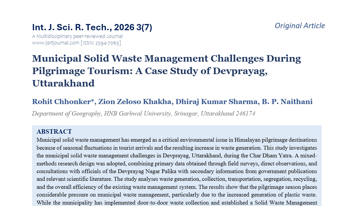 IJSRT Journal