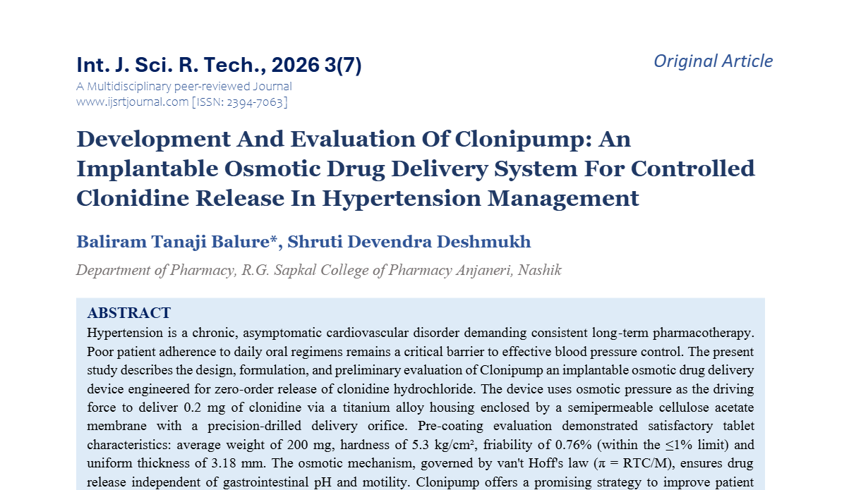 IJSRT Journal