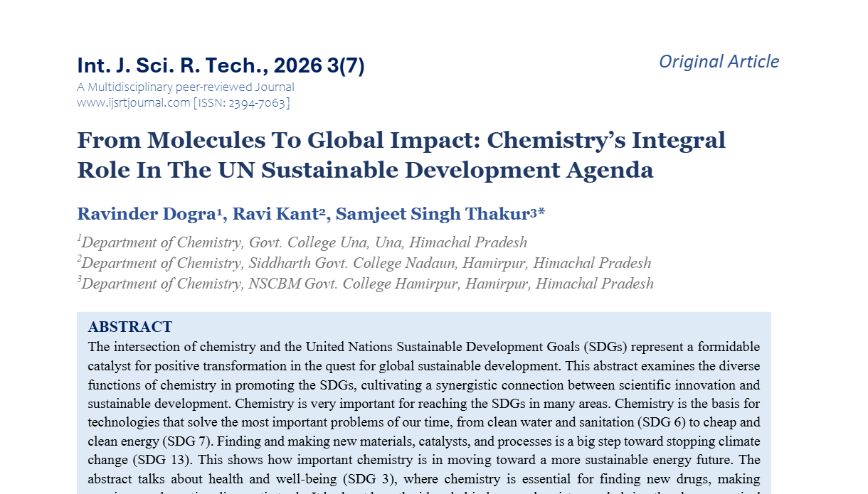 IJSRT Journal