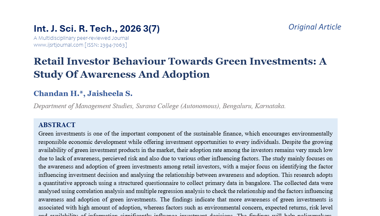 IJSRT Journal