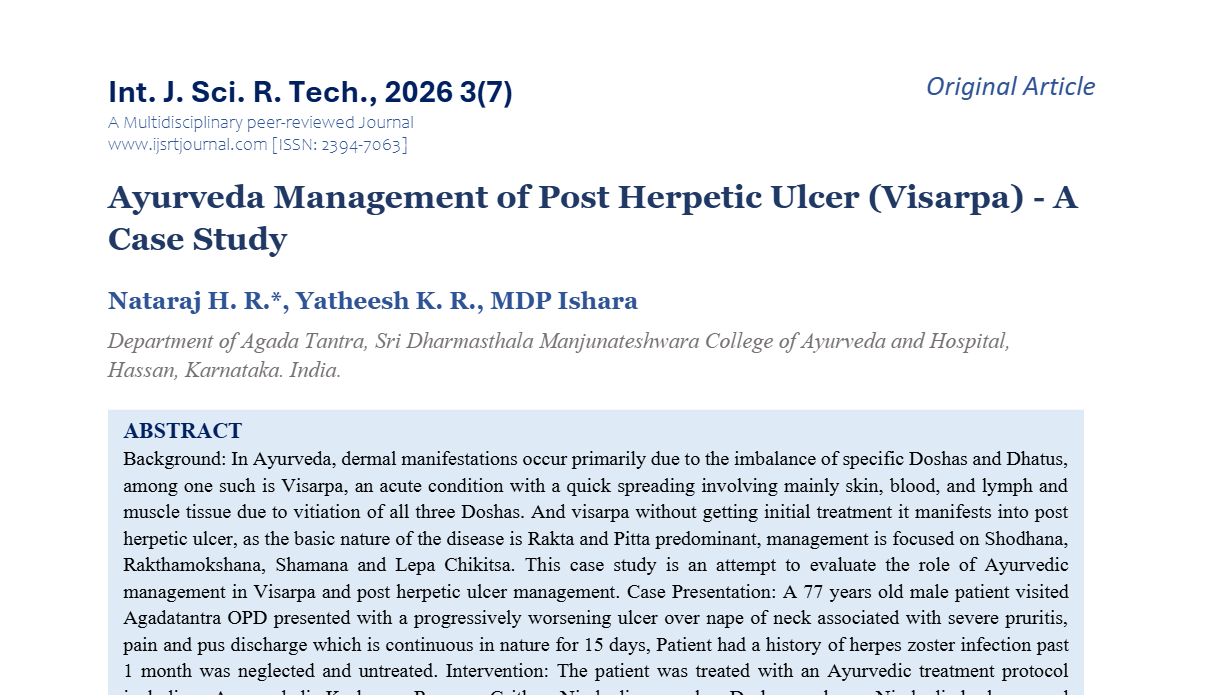 IJSRT Journal
